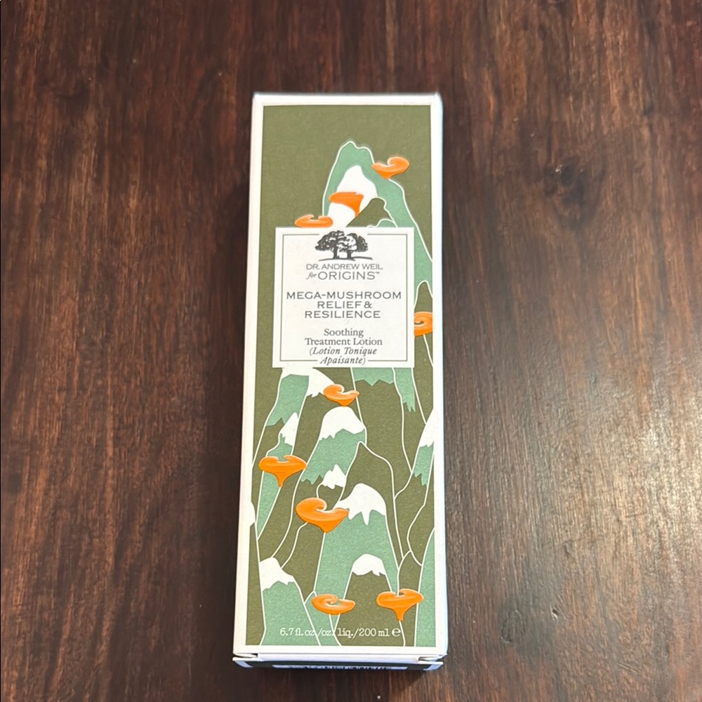 Origins Mega-Mushroom Resilience Soothing Treatment Lotion - brand new & sealed